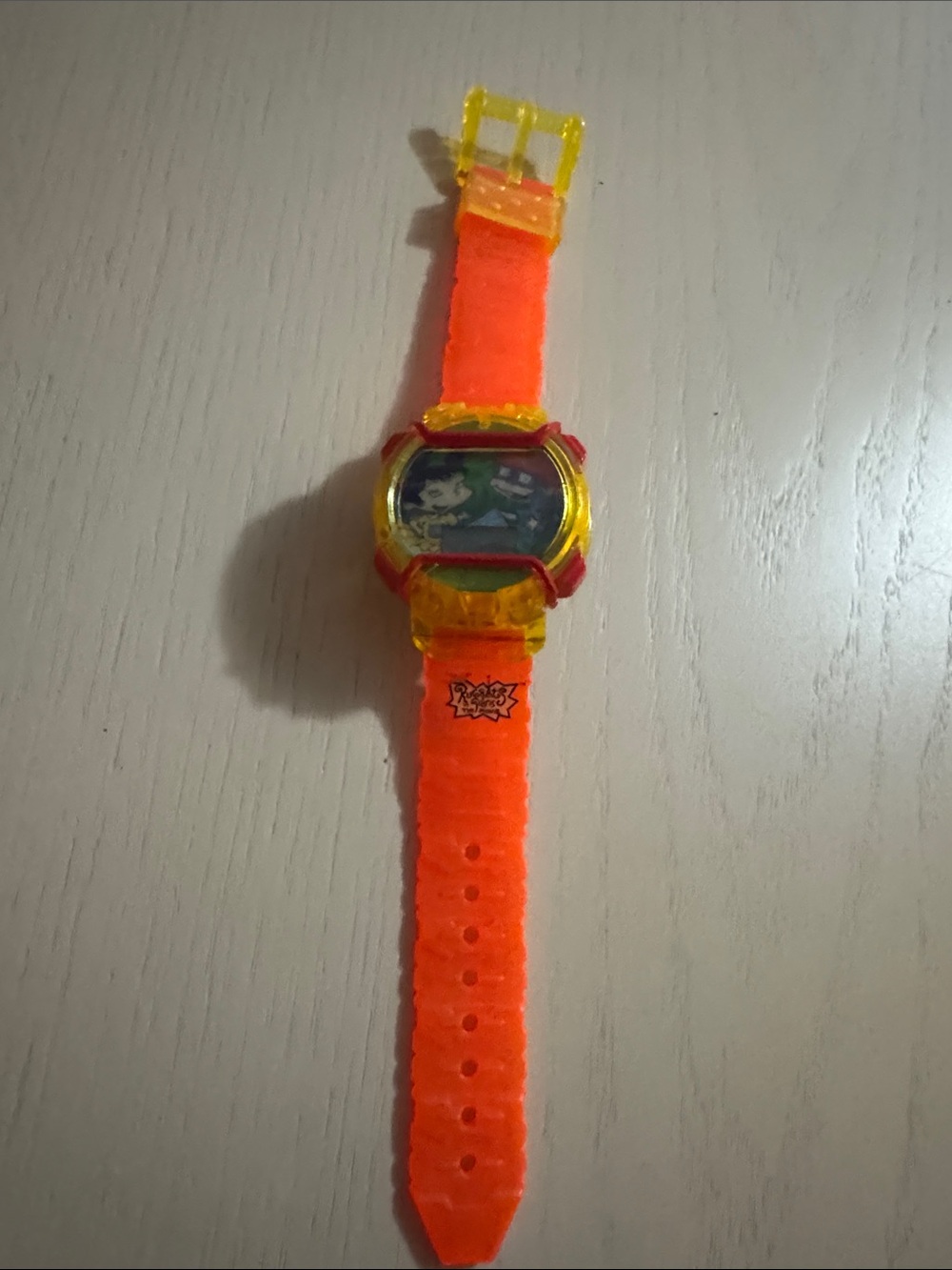Rugrats watch - vintage digital watch from the Rugrats in Paris movie